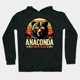 Anaconda Montana - Black Bear Sun Mountain Anaconda Mt 406 Hoodie